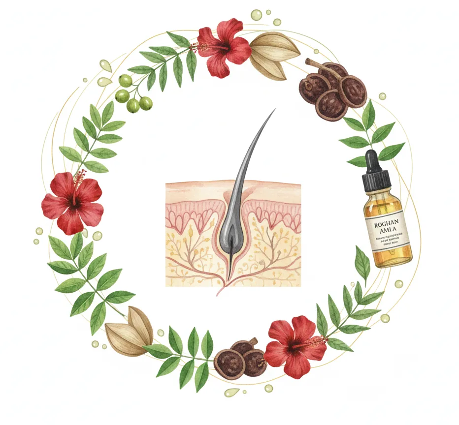 hair and scalp