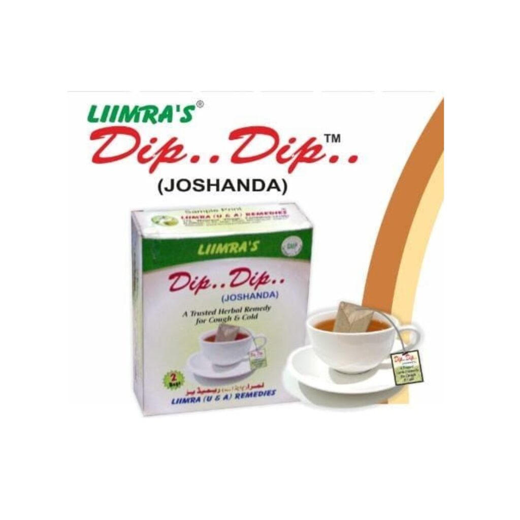 Liimra's Dip dip Joshanda for cold, cough and allergy treatment