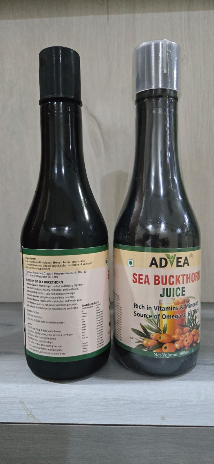 Sea Buckthorn Himalayan Berry Juice Premium 500ml Rich in Omega 7 & Vitamin C - Image 8