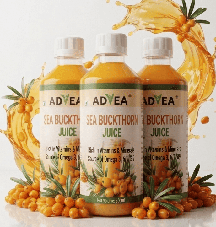 Pure Himalayan Sea Buckthorn Juice - WB Rich in Omega 7, Vitamin C & Antioxidants - 500ml - Image 4