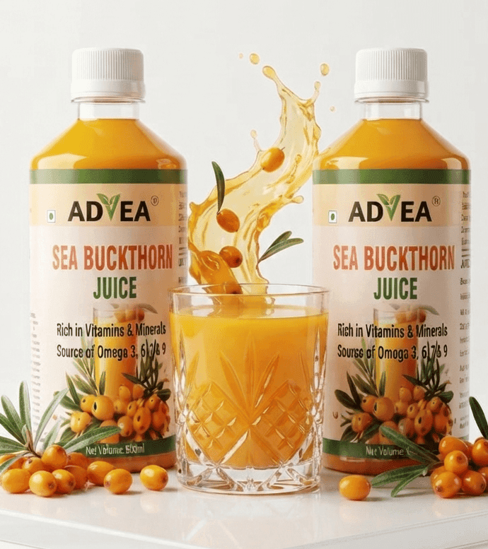 Pure Himalayan Sea Buckthorn Juice - WB Rich in Omega 7, Vitamin C & Antioxidants - 500ml - Image 3